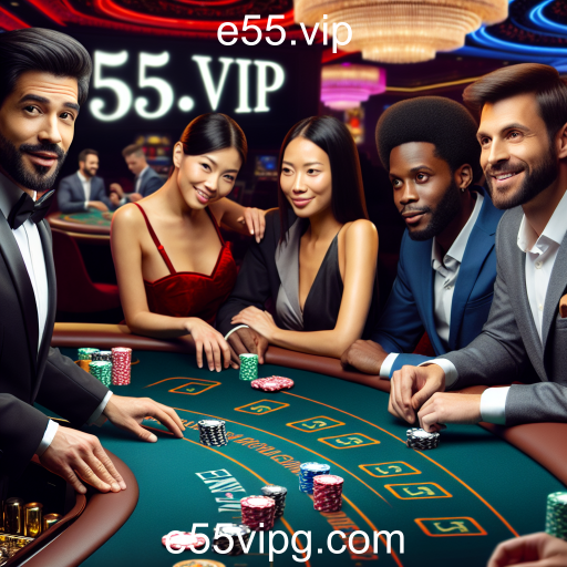 A Emoção dos Jogos Ao Vivo no e55.vip